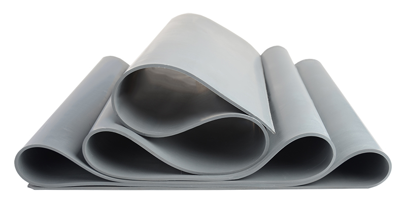Natural rubber membranes 42 ShA grey