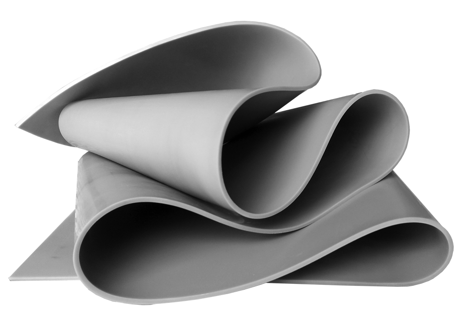 Grey Silicone membrane 55 Shore A Smooth Membrane for Membrane